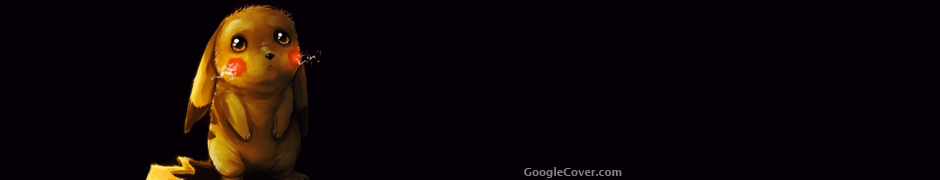 Emo Pikachu Google Cover