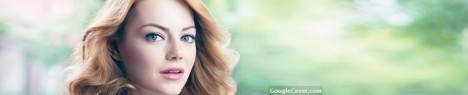 Beautiful Emma Stone Google Cover