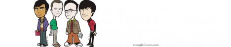 Big Bang Theory cartoons Google Cover