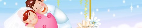 Cartoon Couple Google Cover
