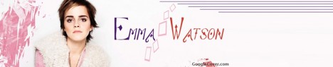 Emma Watson in short hair Google Cover