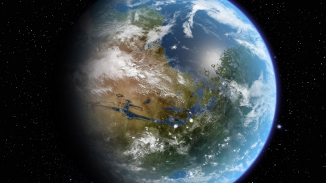 Planet Earth Google Cover