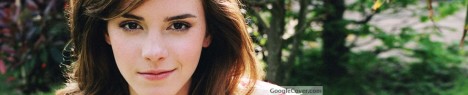 Stunning Emma Watson Google Cover