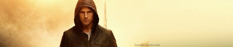 ethan hunt-Mission Impossible 4 Google Cover